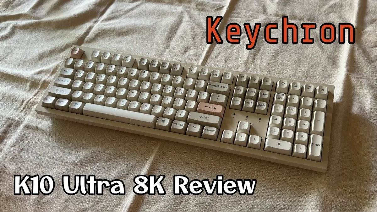 키크론 K10 Ultra 8K 키보드 리뷰