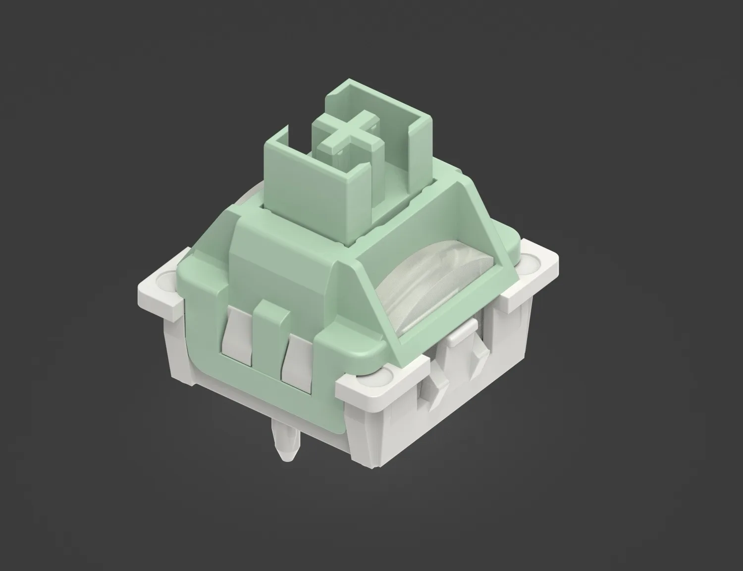 Keychron TwinLight Magnetic Switch — dual light windows